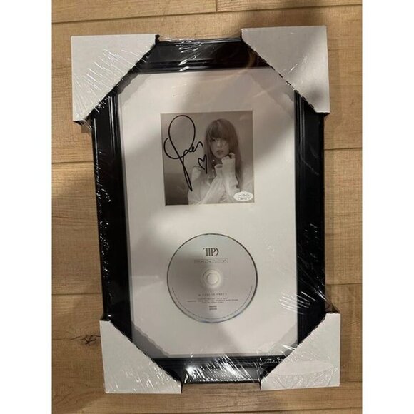 Taylor Swift Other - Taylor Swift signed autographed TTPD CD Insert Framed JSA